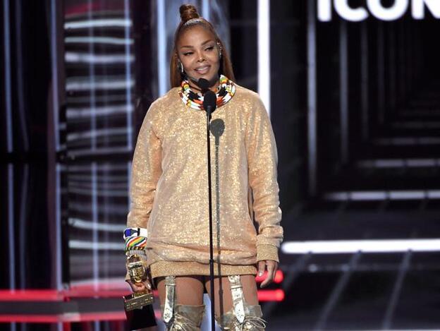 Janet Jackson hace historia al recibir por primera vez una mujer el premio 'Icono' en los Billboard 2018./gtres.