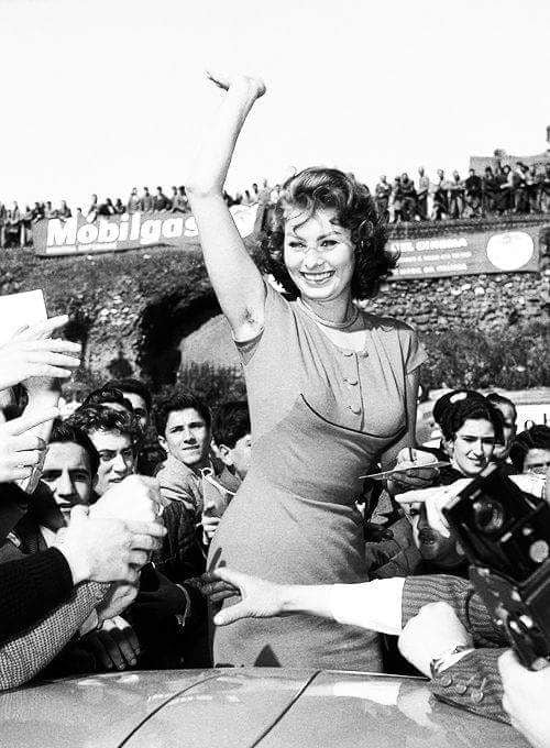 Celebrities sin depilar: Sophia Loren