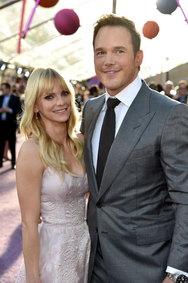 Anna Faris y Chris Pratt