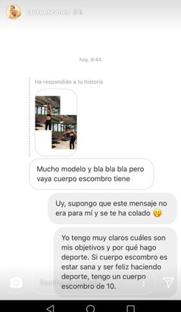 Este es el comentario fuera de lugar al que tuvo que contestar Laura Escanes.