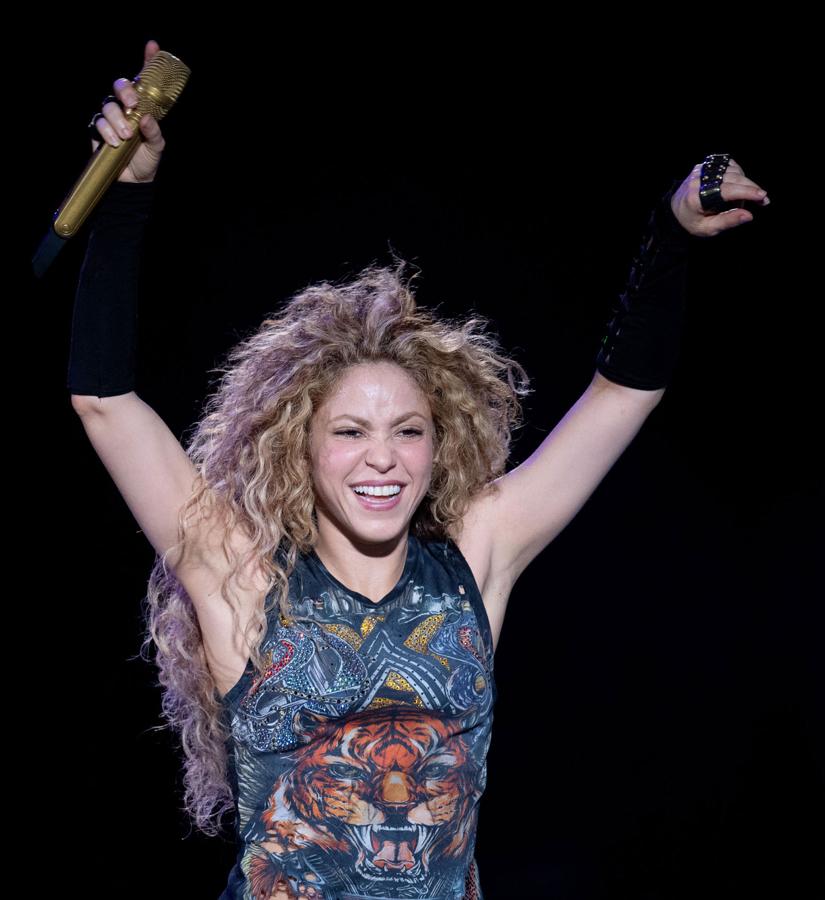 Shakira inicia su gira el Dorado World Tour