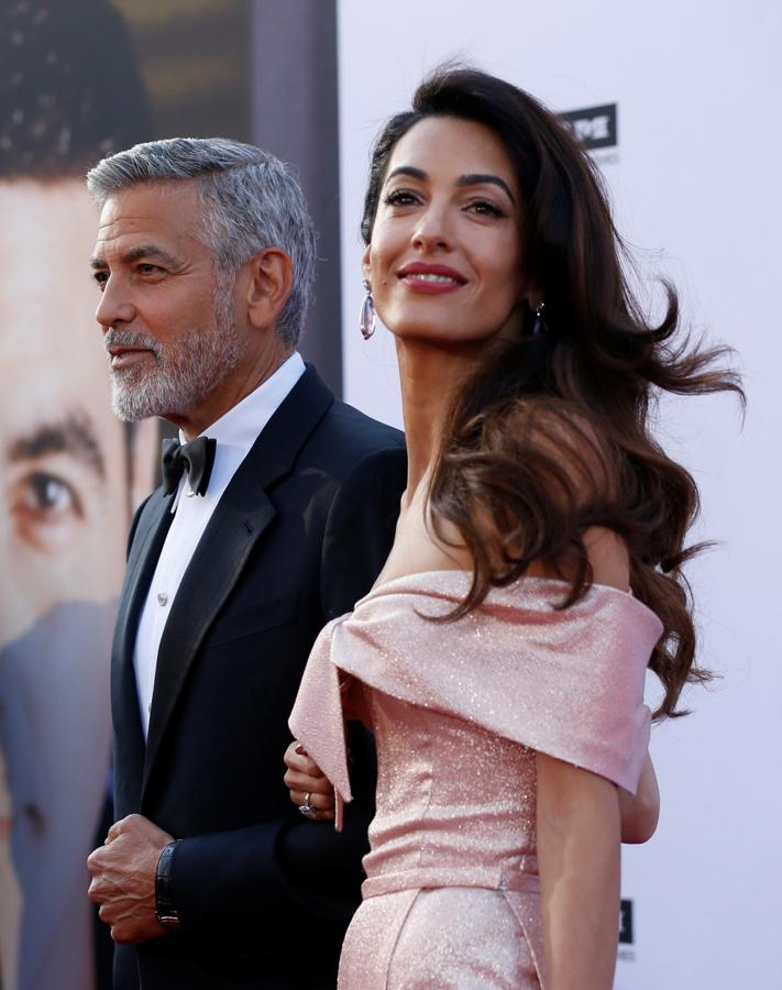 George y Amal Clooney en el homenaje de los Premios AFI