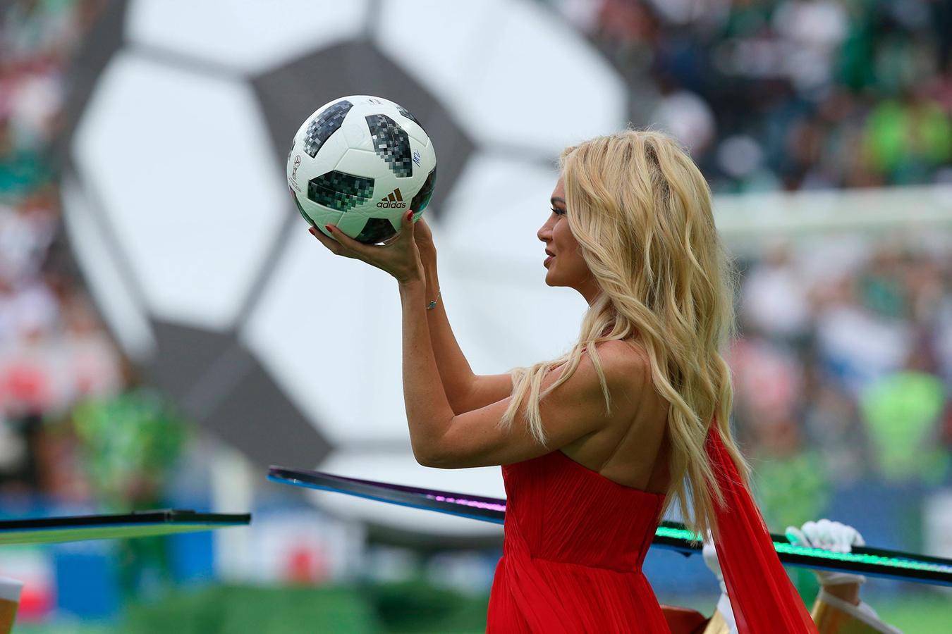 Las fotos de la ceremonia de inauguración del Mundial de Rusia 2018