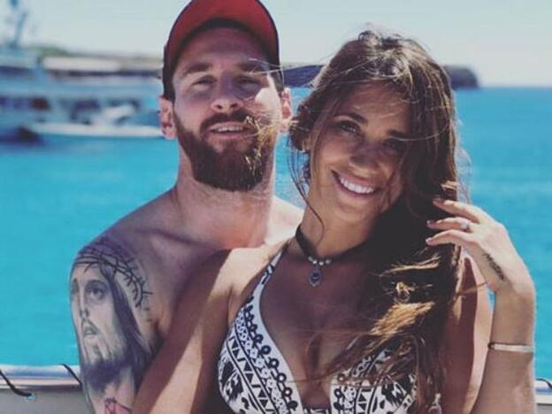 Antonella Rocuzzo y su posible mala relación con las WAGs de la selección argentina./instagram.