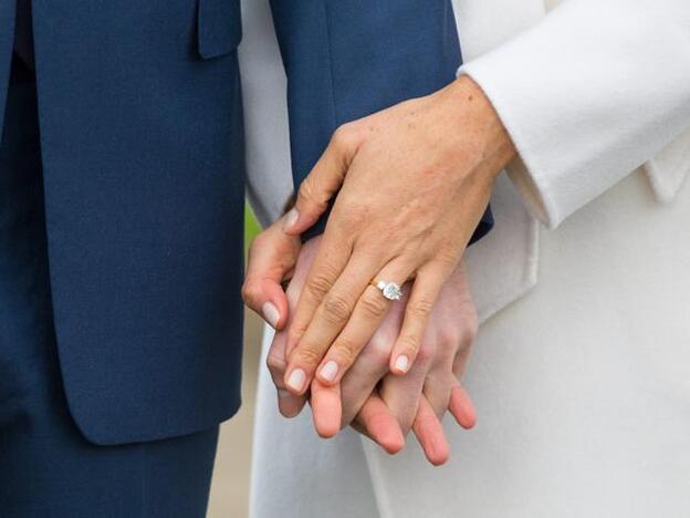 La manicura de Meghan Markle el día de su compromiso con el príncipe Harry.