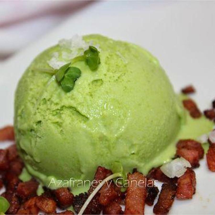 Los helados más originales para refrescar el verano: Guisantes con Bacon