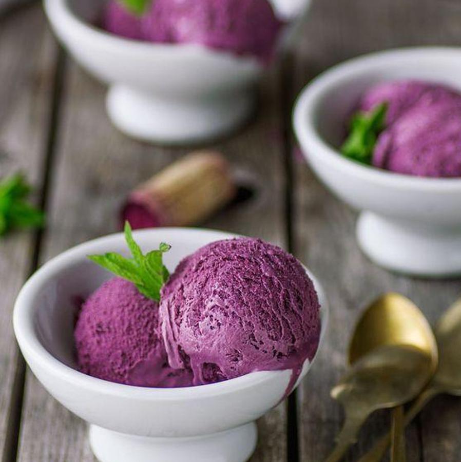 Los helados más originales para refrescar el verano: Helado de vino tinto