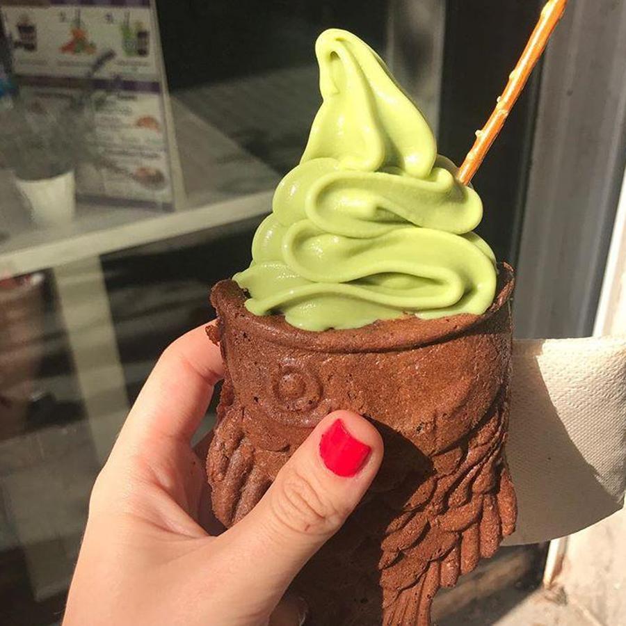 Los helados más originales para refrescar el verano: Helado de Té Matcha