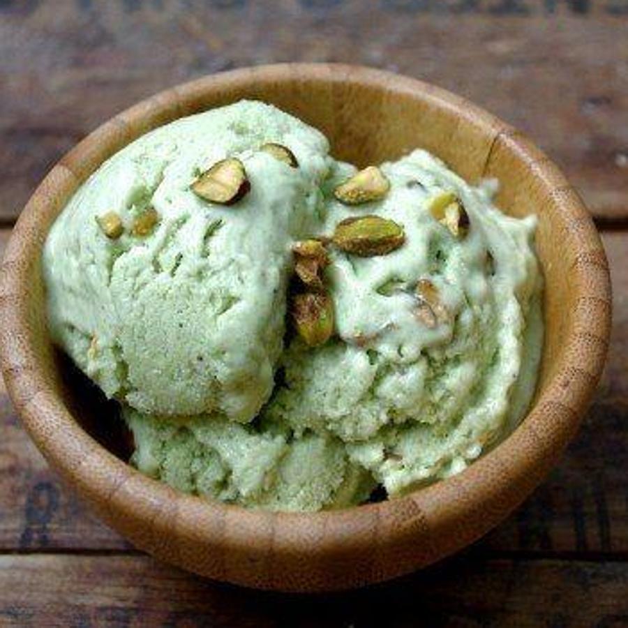 Los helados más originales para refrescar el verano: Helado de pistacho