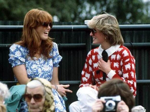 Sarah Ferguson y Diana de Gales