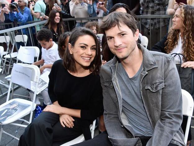 Asthon Kutcher y Mila Kunis celebran 3 años de matrimonio./getty images