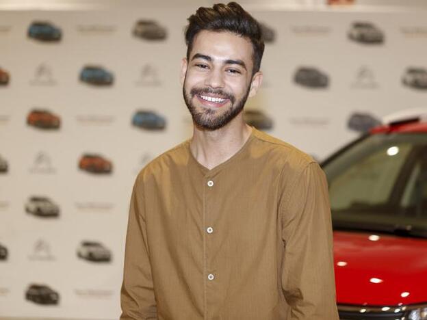 Agoney en un evento de la firma Citroen C3/INSTAGRAM