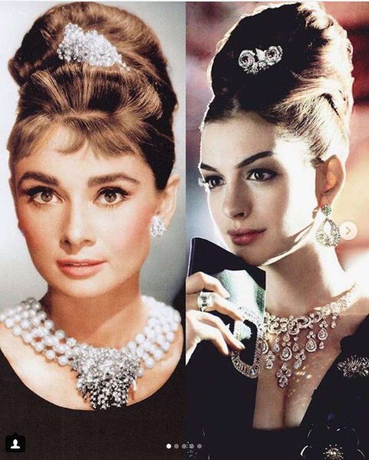 ¿Cuál de estas famosas se parece más a Audrey Hepburn? Anne Hathaway