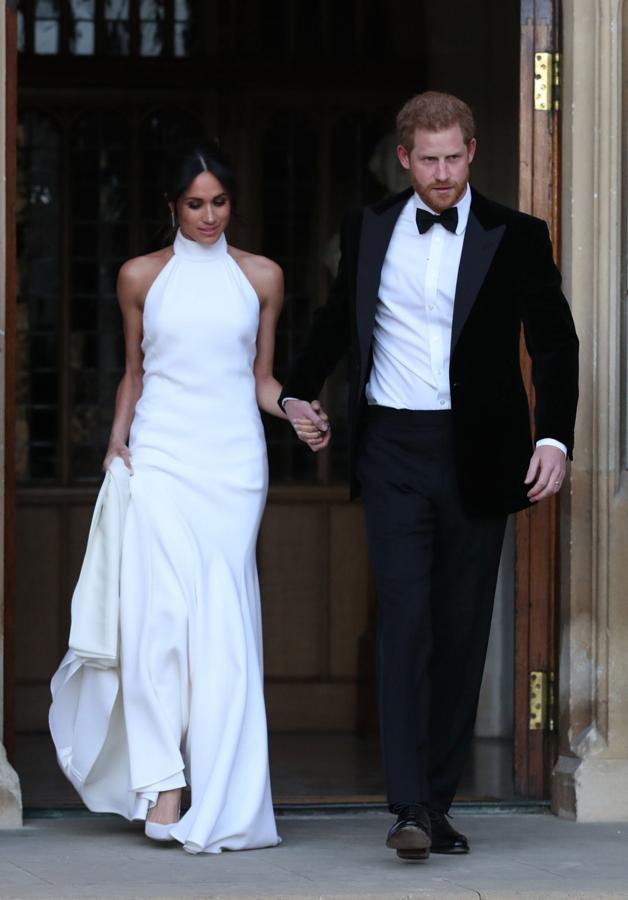 Segundo vestido de novia de Meghan: Stella McCartney