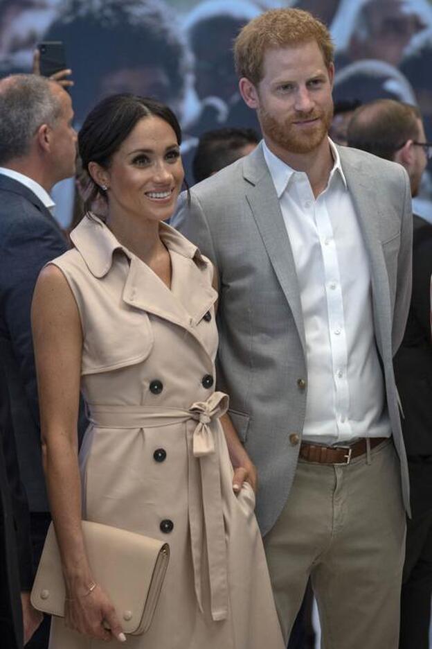 Meghan Markle con el príncipe Harry en uno de sus últimos actos públicos./gtres