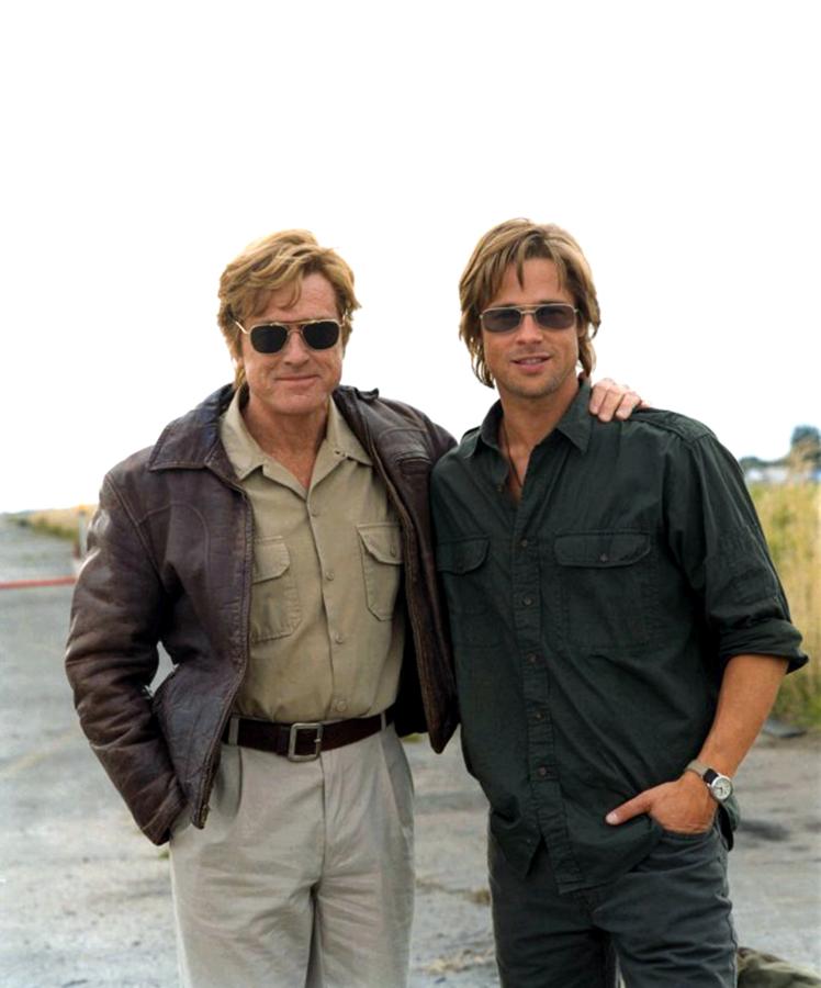 Robert Redford y Brad Pitt, dos símbolos sexuales