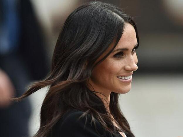 La melena de Meghan Markle es rizado natural./D.R.