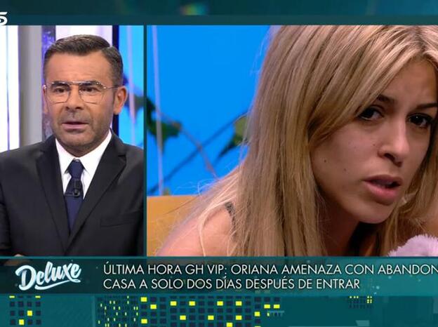 Oriana Marzoli abandona 'GH VIP'.