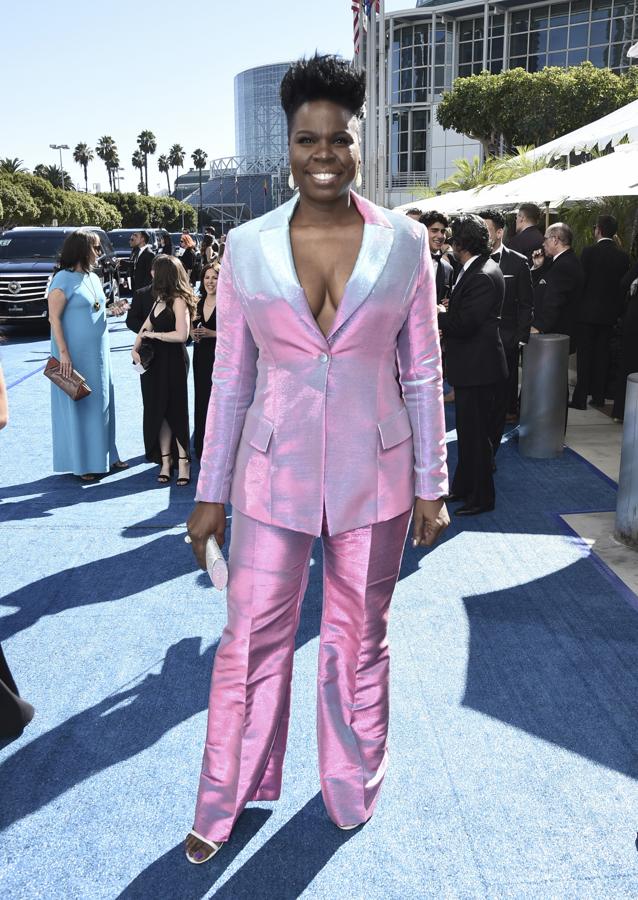 Las peor vestidas de los Emmy: Leslie Jones