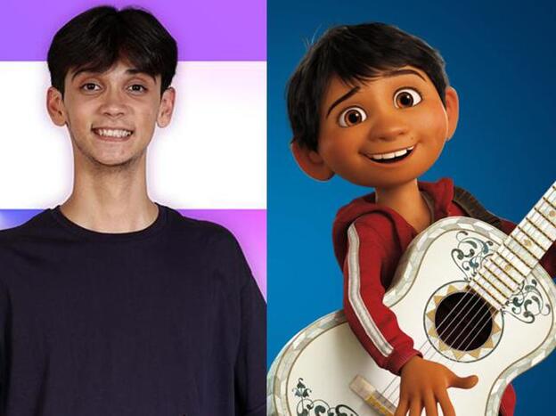 Del gaditano Dave han dicho que se parece a Miguel, el protagonista de la película 'Coco'