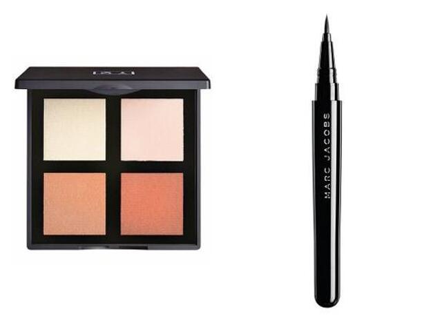 Magic Marc’er Eyeliner Precision de Marc Jacobs (31,55 €). En Sephora. / Face Palette de 3INA (19,95 €).