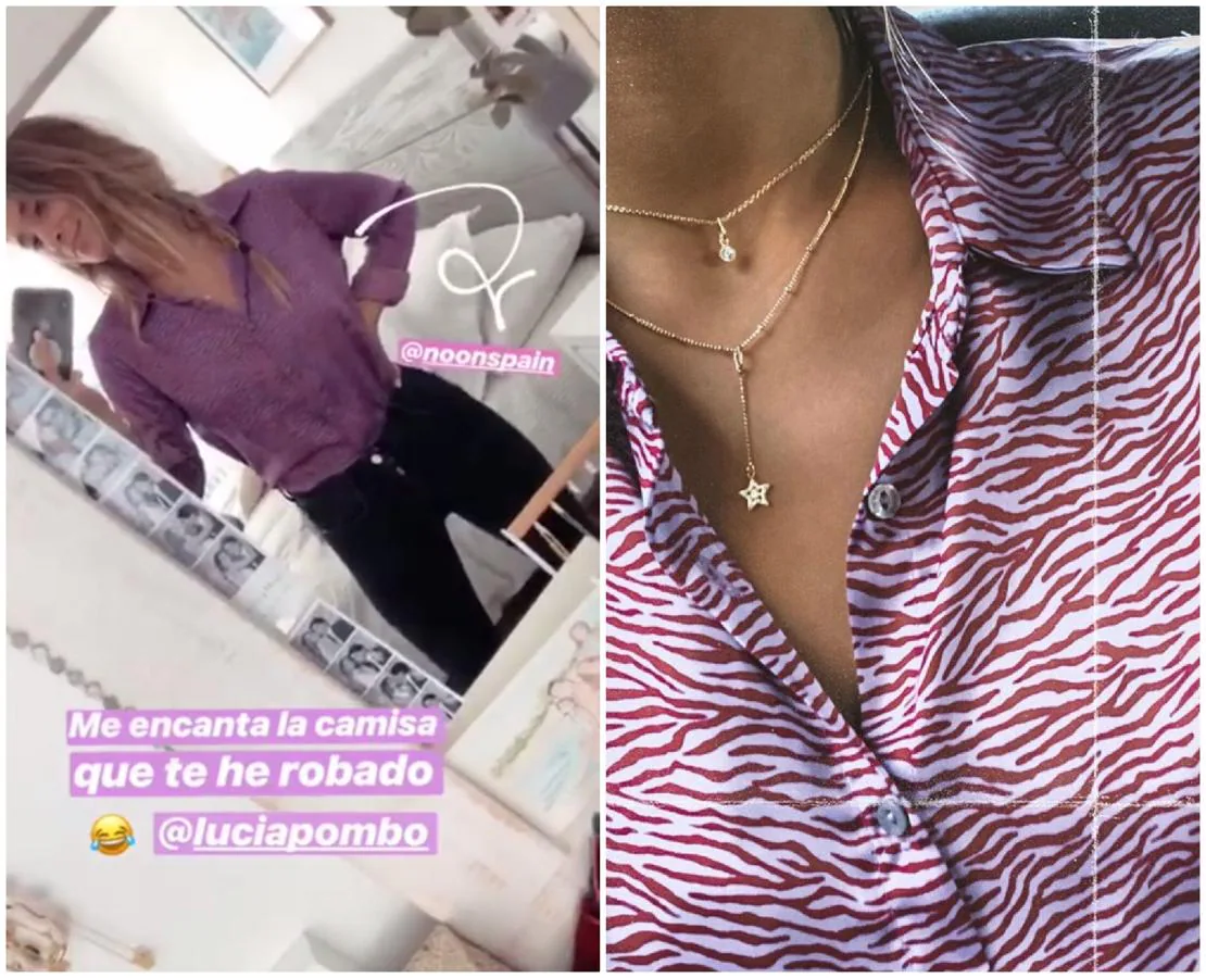María Pombo y la blusa de Noon que triunfa en Instagram