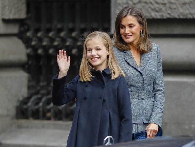 Pincha en la foto para ver las imágenes más tiernas de la Princesa Leonor.