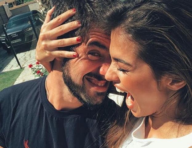 Isco Alarcón y Sara Sálamo celebran su primer aniversario./Instagram.
