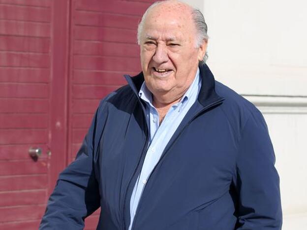 Amancio Ortega, en A Coruña. Pincha aquí para ver todas las fotos de la boda de Marta Ortega y Carlos Torretta./getty images