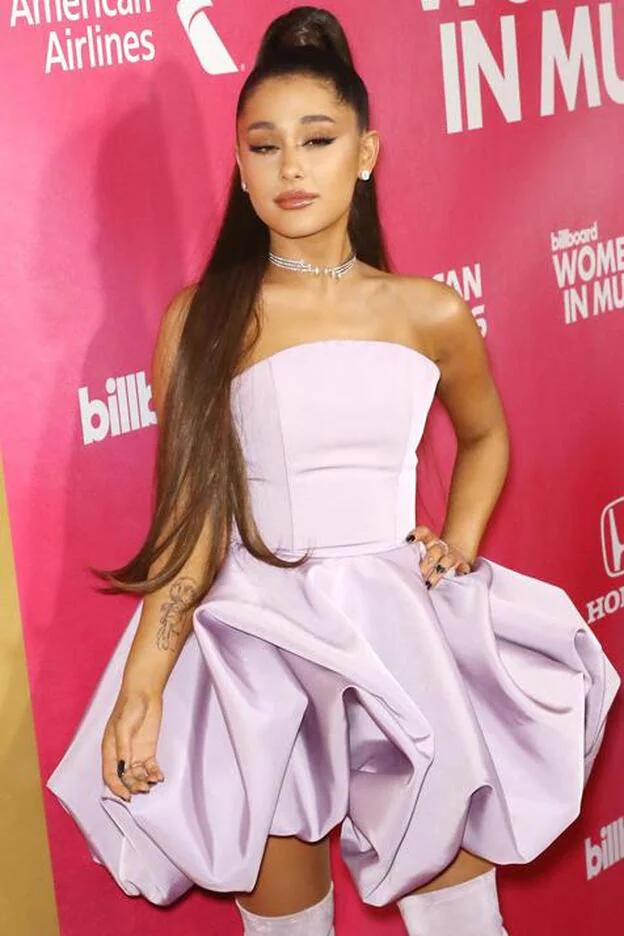 Ariana Grande en los Billboard: Women in Music. Pincha sobre la foto para ver otros famosos que rompieron su relación amorosa en 2018./cordon press.