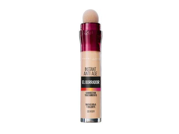 Borrador Corrector de Maybelline NY (9,10 €).