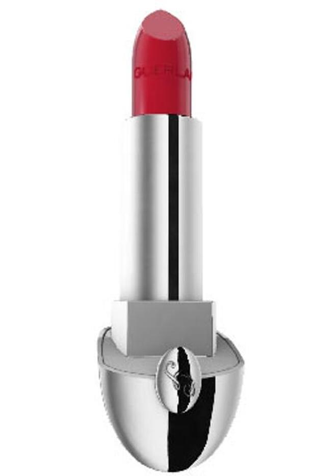 Labial Rouge G de Guerlain.