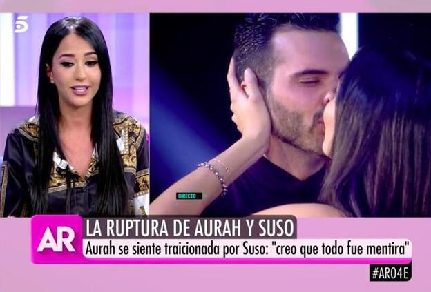 Aurah Ruiz asegura que se siente "traicionada" por Suso.