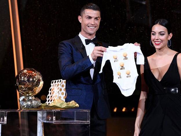 Cristiano Ronaldo y Georgina Rodríguez en una imagen de archivo./cordon press.