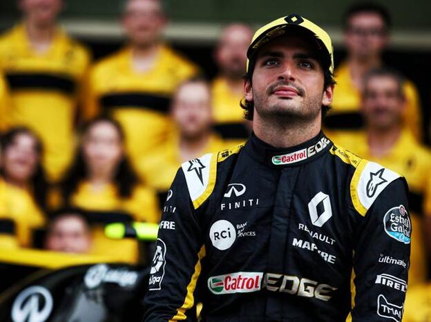 Carlos Sainz Jr. ha sido el encargado de relatar el ataque que ha sufrido su hermana mientras iba en un Uber./cordon press.