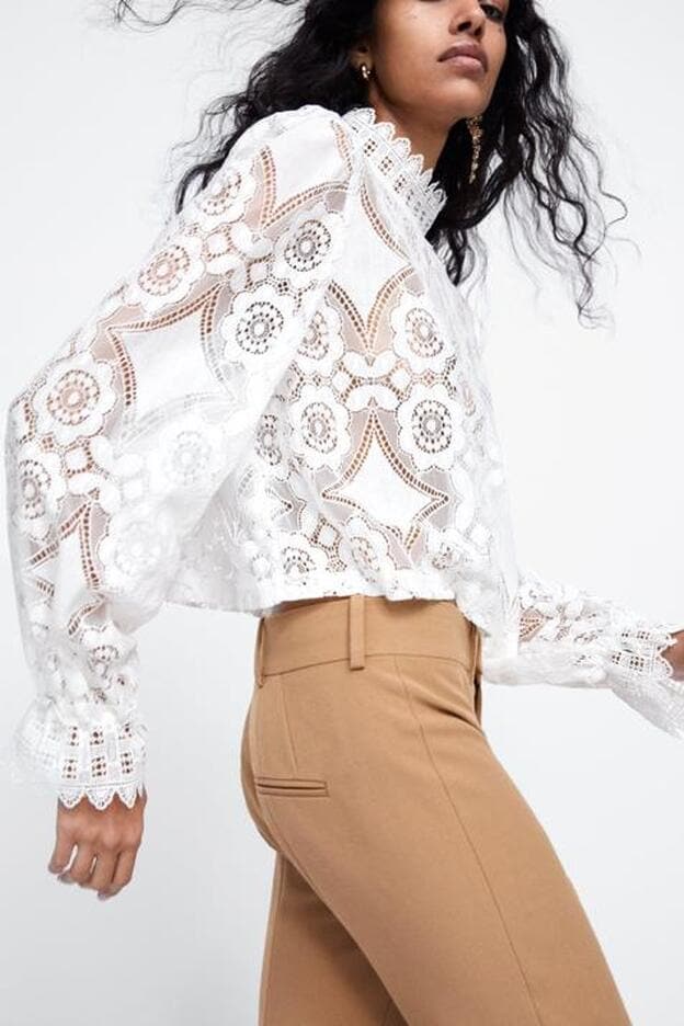 contenido menú Disfrazado Esta blusa de Zara es la compra de nueva colección más bonita que vas a  hacer | Mujer Hoy