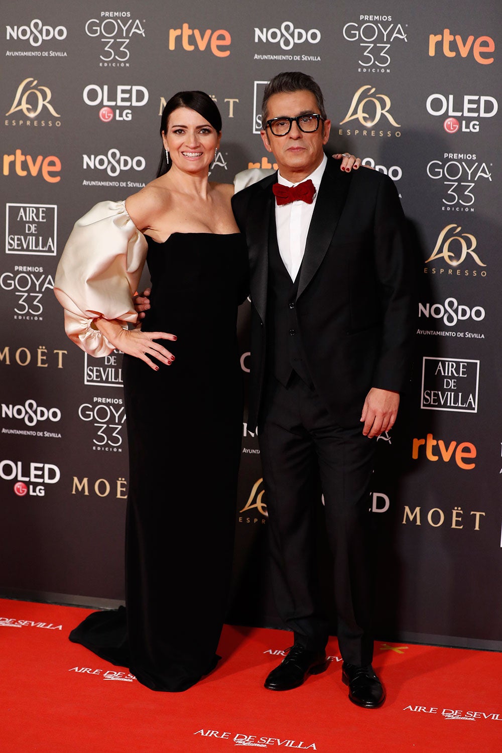 Premios Goya 2019, parejas en la alfombra roja