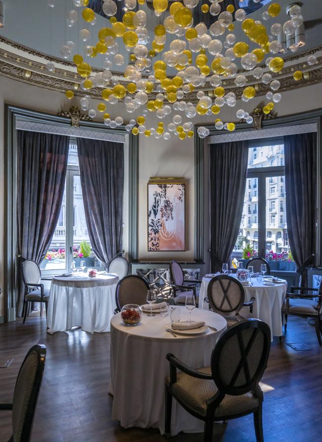 Nuestros restaurantes favoritos de Madrid para una cena en pareja: Restaurante Círculo Mercantil del Casino Gran Vía