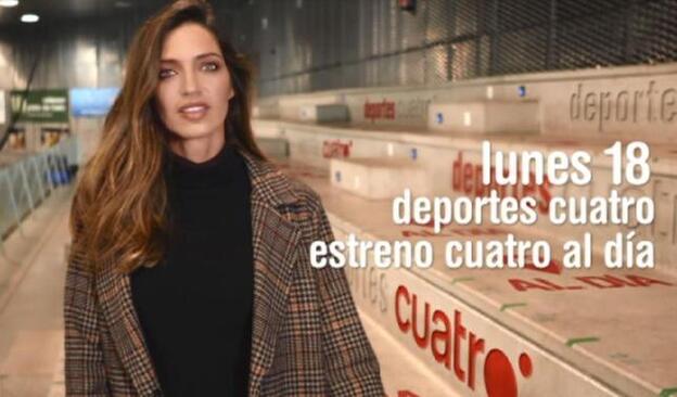 Imagen promocional de la vuelta de Sara Carbonero a la televisión.