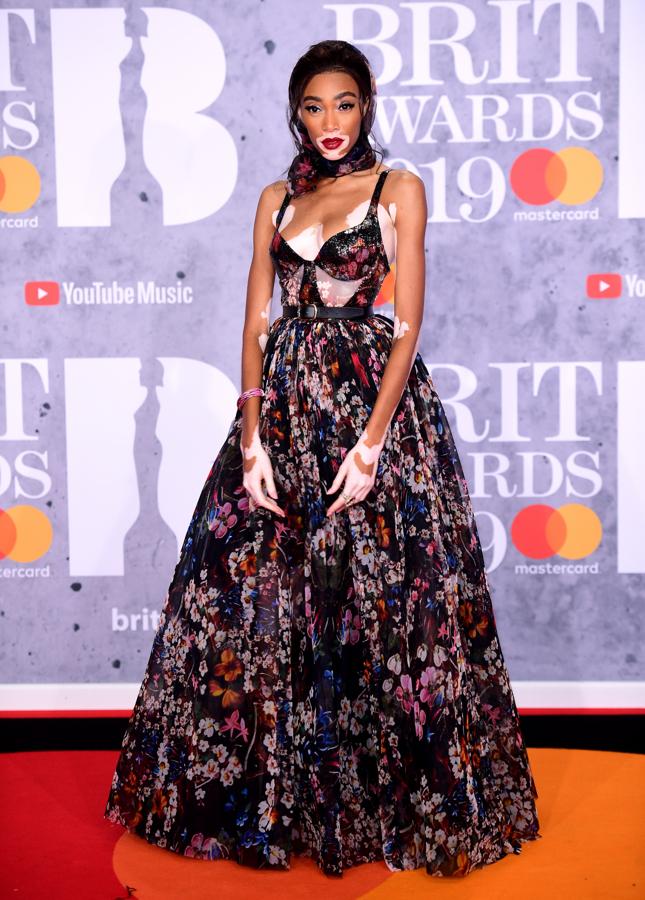 Los looks de Brit Awards 2019 que sí nos gustaría ver en los Oscar: Winnie Harlow