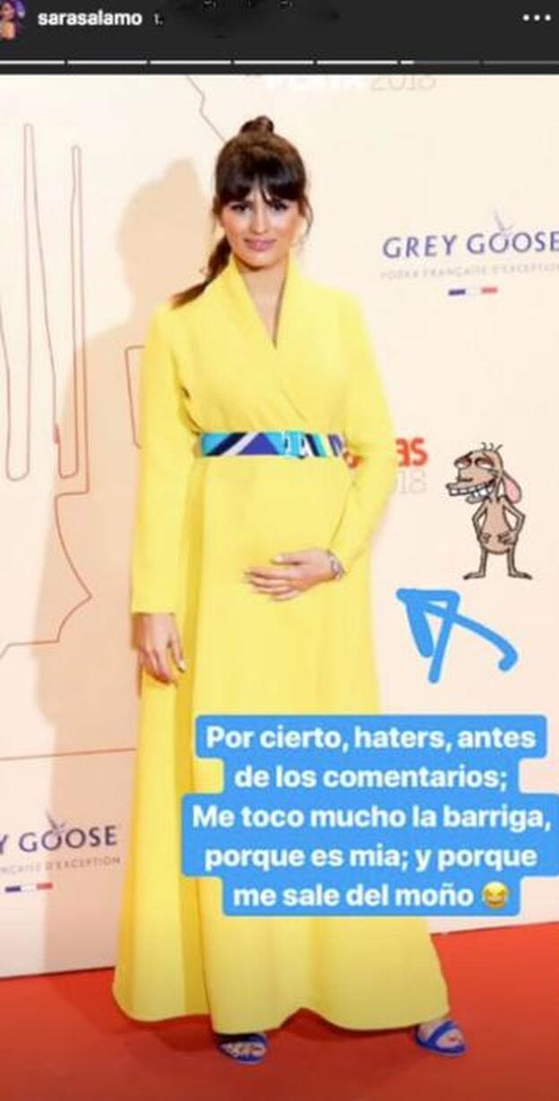 El zasca de Sara Sálamo a sus 'haters'.