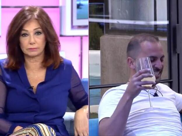 Ana Rosa criticando el físico de Antonio Tejado. Haz clic en la imagen y mira cómo han cambiado los colaboradores de 'Sálvame' con los años./TELECINCO