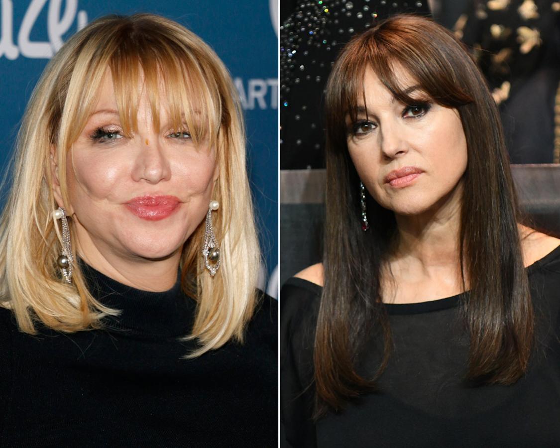 Famosos que tienen la misma edad, aunque no te lo creas: Courtney Love y Monica Bellucci