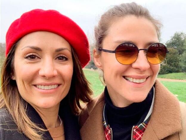 Nagore Robles rinde un homenaje a las mujeres, con dedicatoria especial a Sandra Barneda. Pincha sobre la foto para ver las parejas de lesbianas más famosas./instagram.