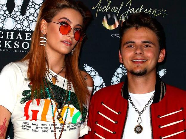 Paris y Prince Jackson en una imagen reciente. Pincha sobre la foto pare ver los famosos que celebran su primer Día del Padre este 2019./gtres.