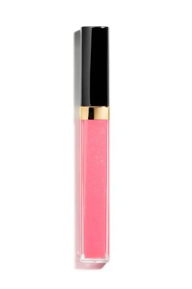 Brillo de labios de Rouge Coco Gloss, tono 728 Rose Pulpe, 31 euros.