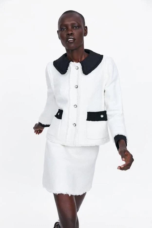 traje de primavera de Zara que tus amigas pensarán que es de Chanel | Mujer Hoy