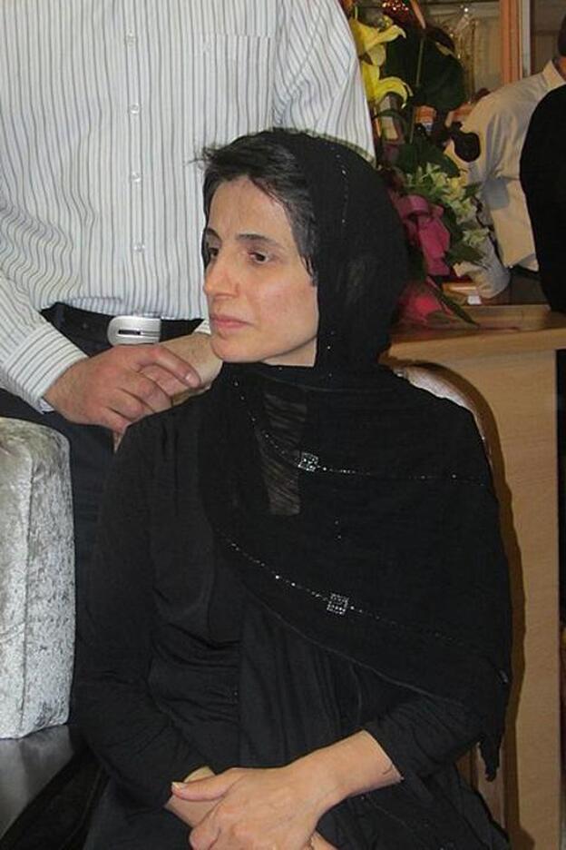 La abogada y activista Nasrin Sotoudeh/via commons.m.wikimedia.org