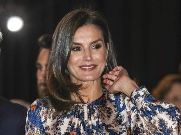 Pincha en la foto para ver el vestido que hace más delgada y otros 7 misterios del armario de la Reina Letizia/Gtres