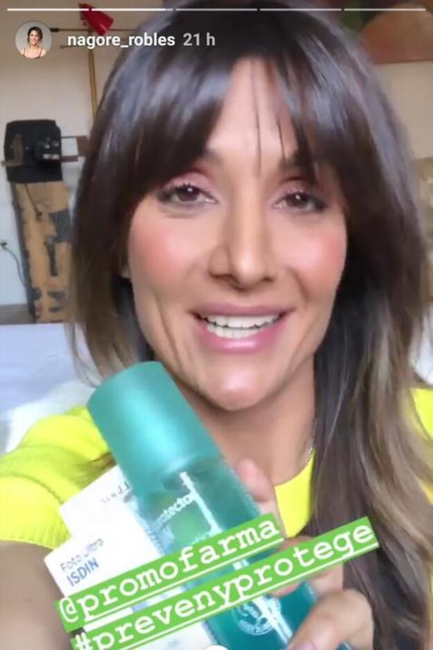 Nagore Robles ha mostrado sus dos imprescindibles para protegerse del sol en verano.